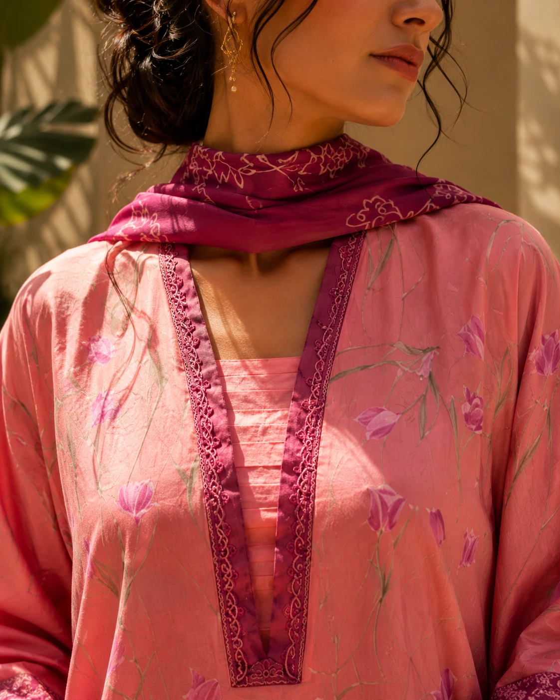 The Roseate Ombré Ensemble Detail